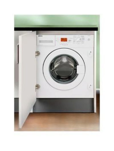 Beko Wmi61241 Built-In 6.5Kg Load, 1200 Spin Washing Machine  - Washing Machine With Connection